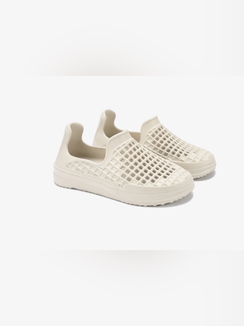 Lusso Cloud Scenario Slip-On Mesh Shoes US Size 8 Mens Cream